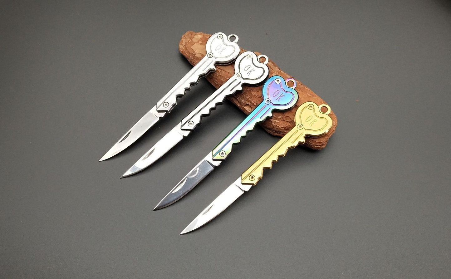 Portable mini knife folding portable outdoor knives