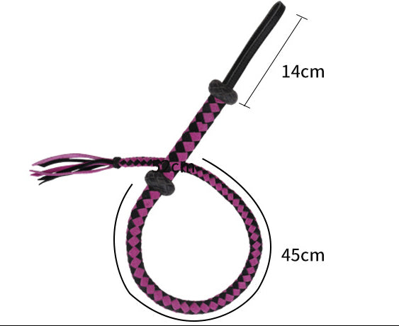 Hand-woven Whip Sexy Loose Whip Punishment Horsewhip