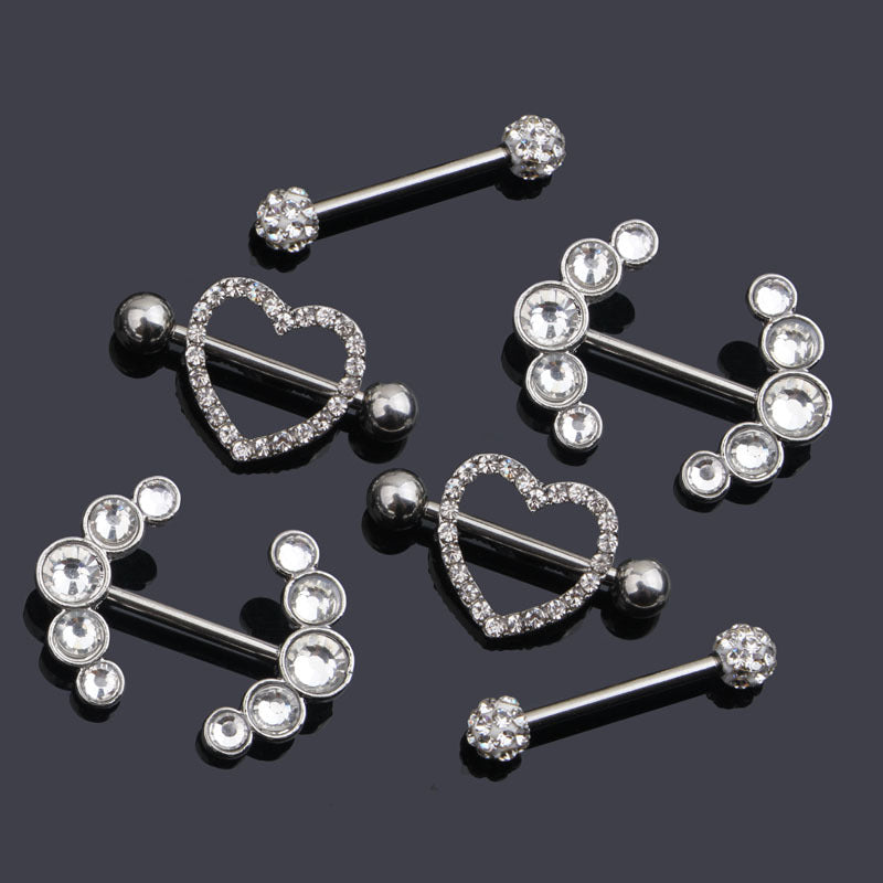 Fashion Barbell Nipple Ring