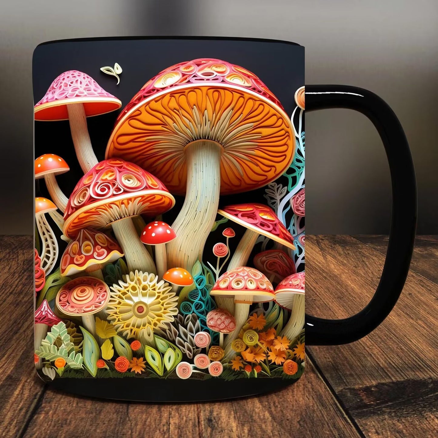 Fashion Personality Magic Mushroom Mugs